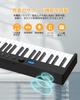 OYAYO FP88C Folding Digital MIDI and Bluetooth 128 Compact and Lightweight for Includes Dedicated and Japanese Instruction Manual 88-Key Piano,