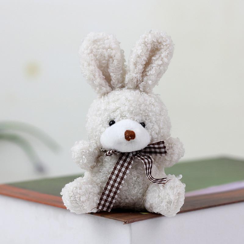 Adorable Small Bunny Plush Toy Cute Rabbit Doll Soft Purse Charm Gift