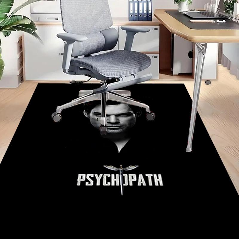 1pc PSYCHOPATH Carpet, Office Rug Outdoor Mat Home Decor Area Carpet Festival