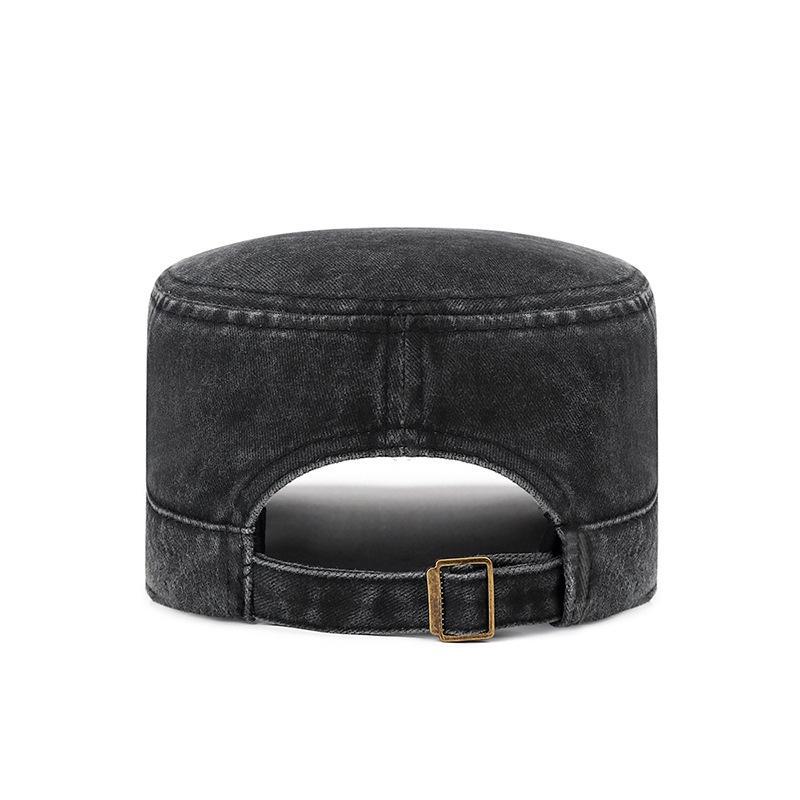 Unisex Washed Cotton Duckbill Cap - Outdoor Leisure Sunshade Hat for Spring & Autumn