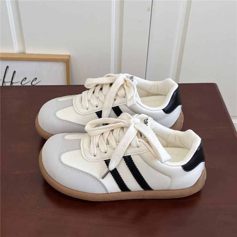 Super summer women's niche board shoes, new spring versatile sub-platform casual white shoes