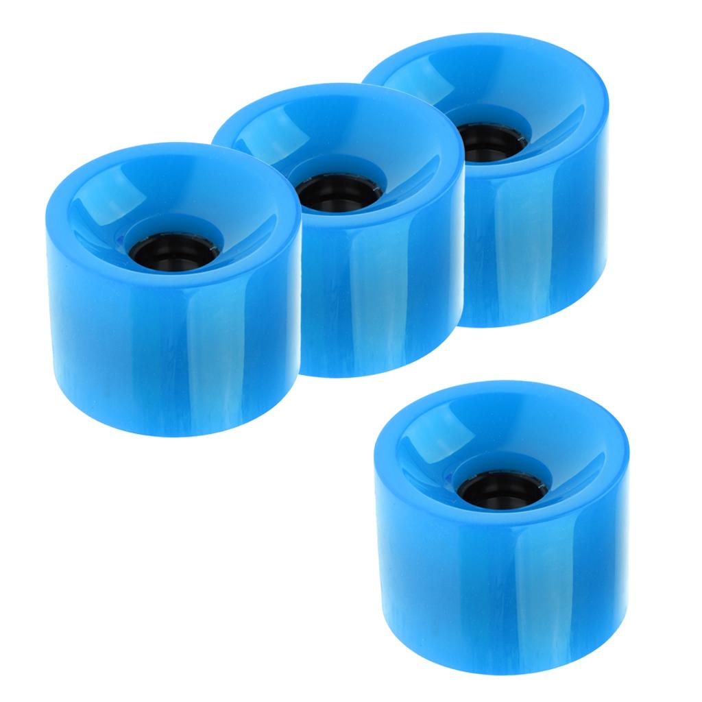 Pro Skateboard Wheels PU Material Longboard Cruiser Wheels 70mm Durable Skateboard Accessories for Outdoor Use