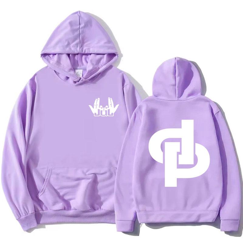 JUL Rapper Hip Hop Hoodies Unisex Streetwear Winter Langarm Locker Kapuzenpullover Grafikdruck Pullover Damen Hoodie