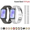 Metal Stainless Steel Strap For Huawei Band 11 Pro Accessories Watchband Graceful Replacement Bracelet Correa Huawei Band 11 NFC
