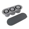Hollow Cylinder Ice Cube Tray Quick Release Silicone High Low Temperature Resistant with Lid 3 Hollow Cylinder Ice Cube