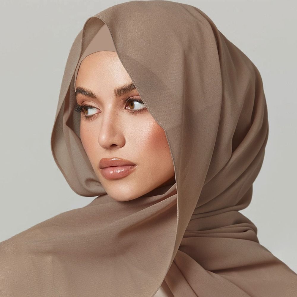 Stretch Headband Muslim Women Bonnet Modal Hijab Cover Stylish Undercap Set  Ready To Wear