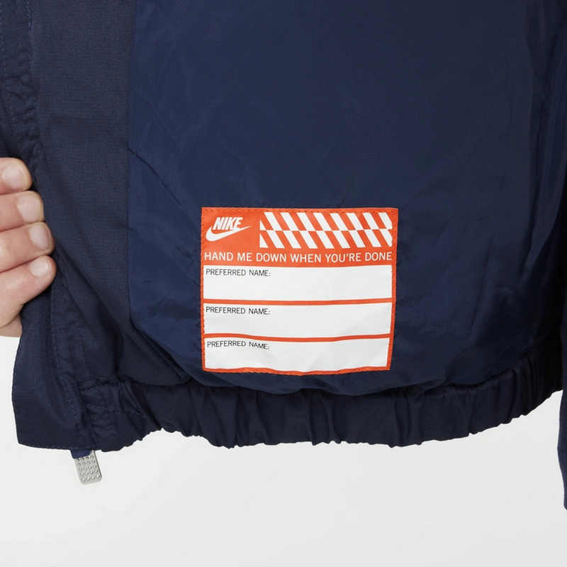Nike Short Casual Warm Down Jacket Kids Jackets Red Black IB5837-410