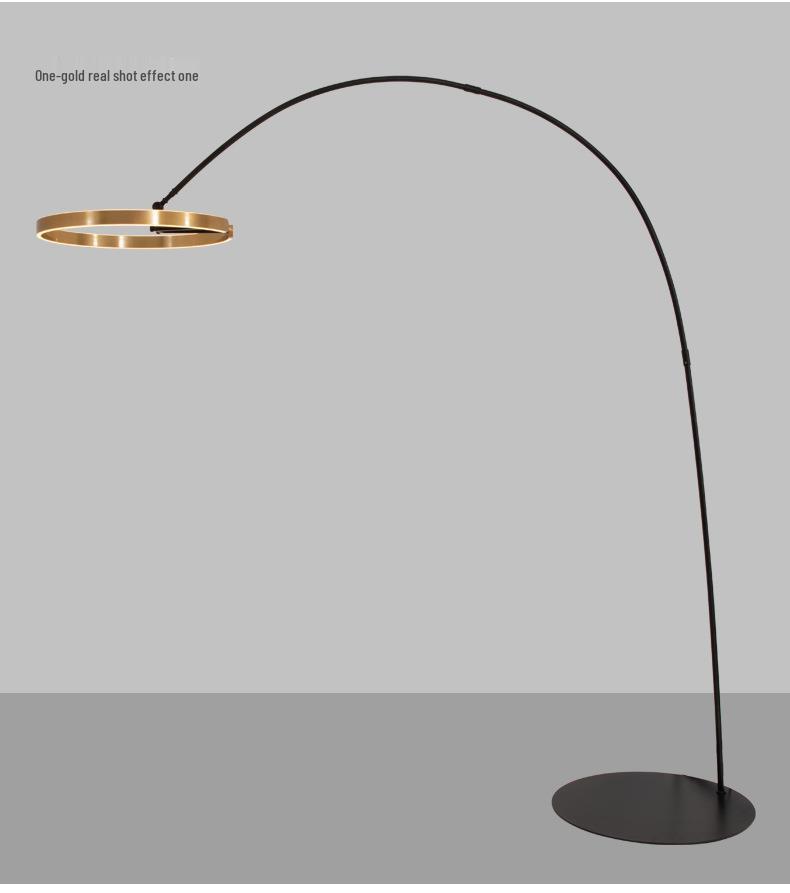 Nordic Minimalist Post-Modern Floor Lamp for Living Room - Creative Vertical Sofa Lighting with Luxury Design