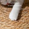 Natural Papyrus Mat Suitable for All Seasons Round Rattan Cat Scratch Board Cat Scratching Pad No Dandruff Pet Cat Supplies