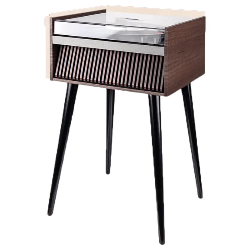 SANSUI Retro Upright Bluetooth Vinyl Record Player CN plug (adapter included)