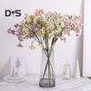 Artificial Flowers Lush Spring Decoration Vibrant Color Gypsophila Silk Flowers Bouquet