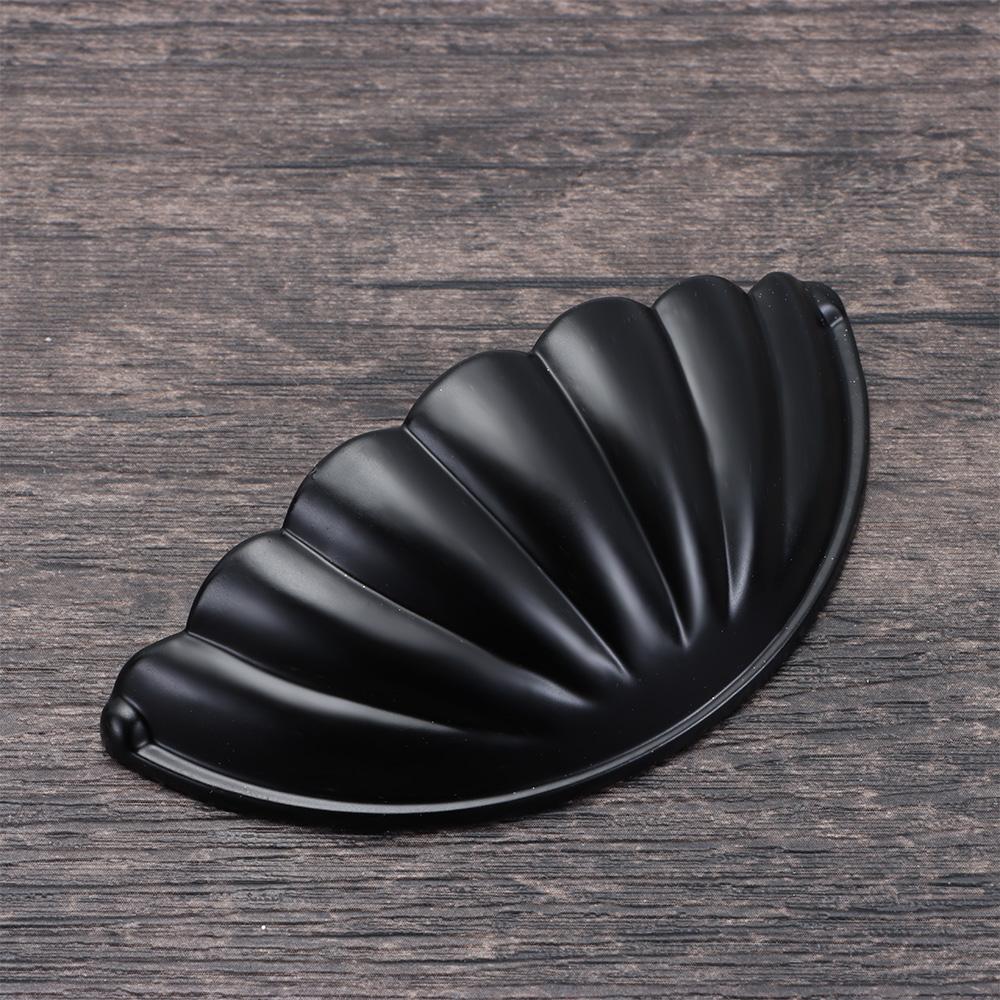 Wardrobe Cupboard Furniture Fittings Vintage Drawer Knobs Door Handles Shell Shape Cabinet Pulls