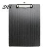 Portable Clipboard for Artists Wooden with Metal Clip, A4 Letter Size Drawing Stable Surface Board, Wood Grain Thicken Hardboard Office, School Spring