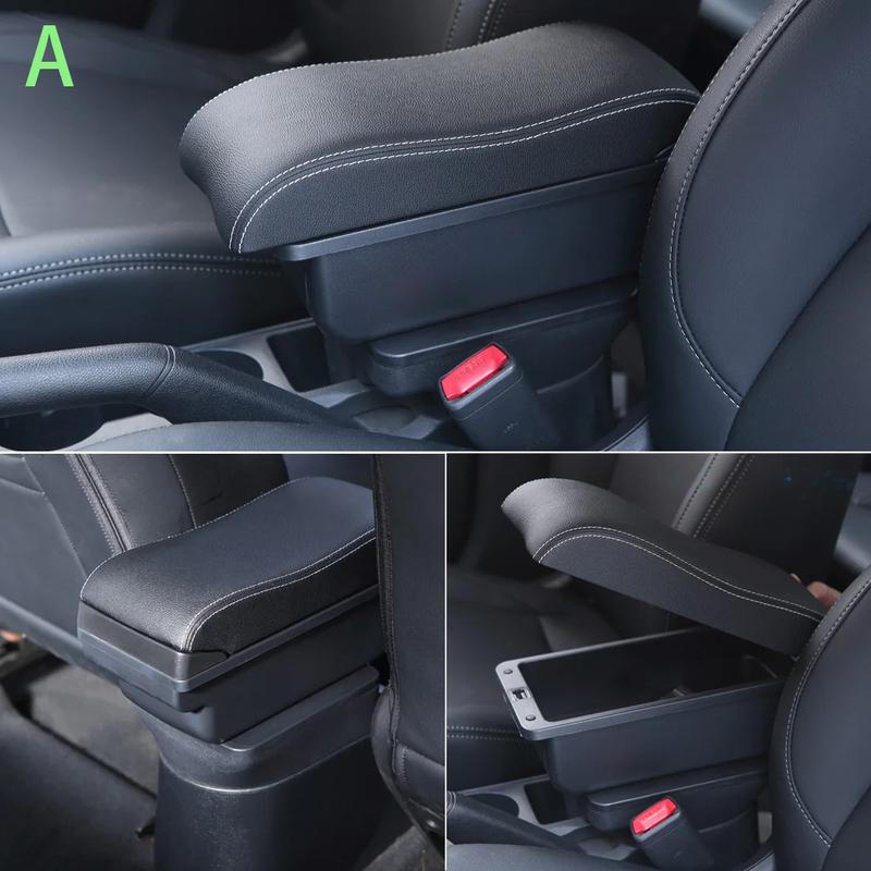For KIA Rio 3 armrest box KIA K2 X-line Rio 3 2011 2012 2013 2014 2015 2016 car armrest accessories interior Storage box