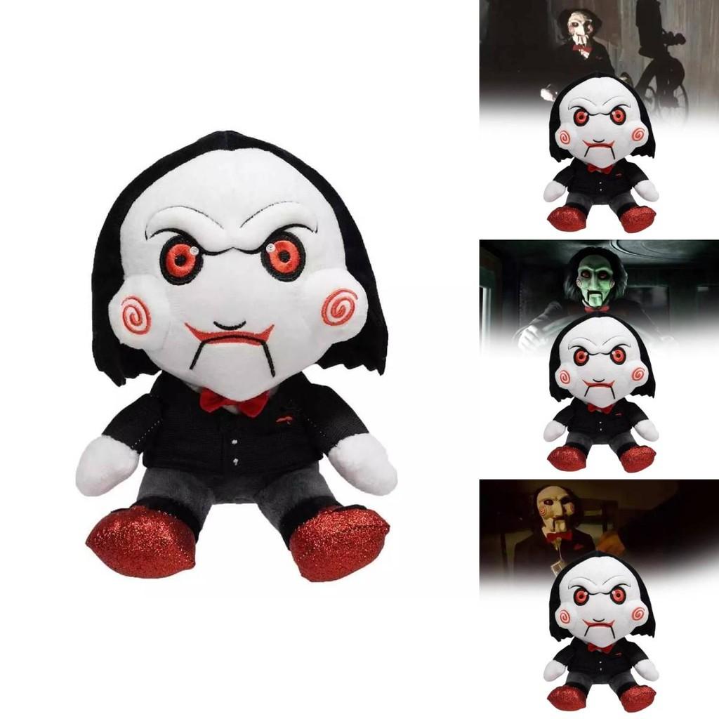 Adorable 18cm Plush Doll From Saw Movie Featuring Iconic Billy Character For Collectors