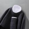 Herren Wollpullover mit Rundhalsausschnitt - Weich, Locker und Bequem Vielseitige Strickware für Herbst und Winter