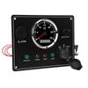 Marine Instrument Panel Multi Function 3000RPM Engine Speedometer Low Oil Pressure Water Temperature Alarm for RVs