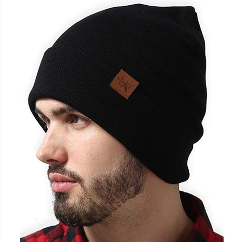 1 Pcs Unisex Beanie Hat Casual Beanie For Men & Women Warm Soft Knitted Hat Stylish Plain Daily Winter Hat