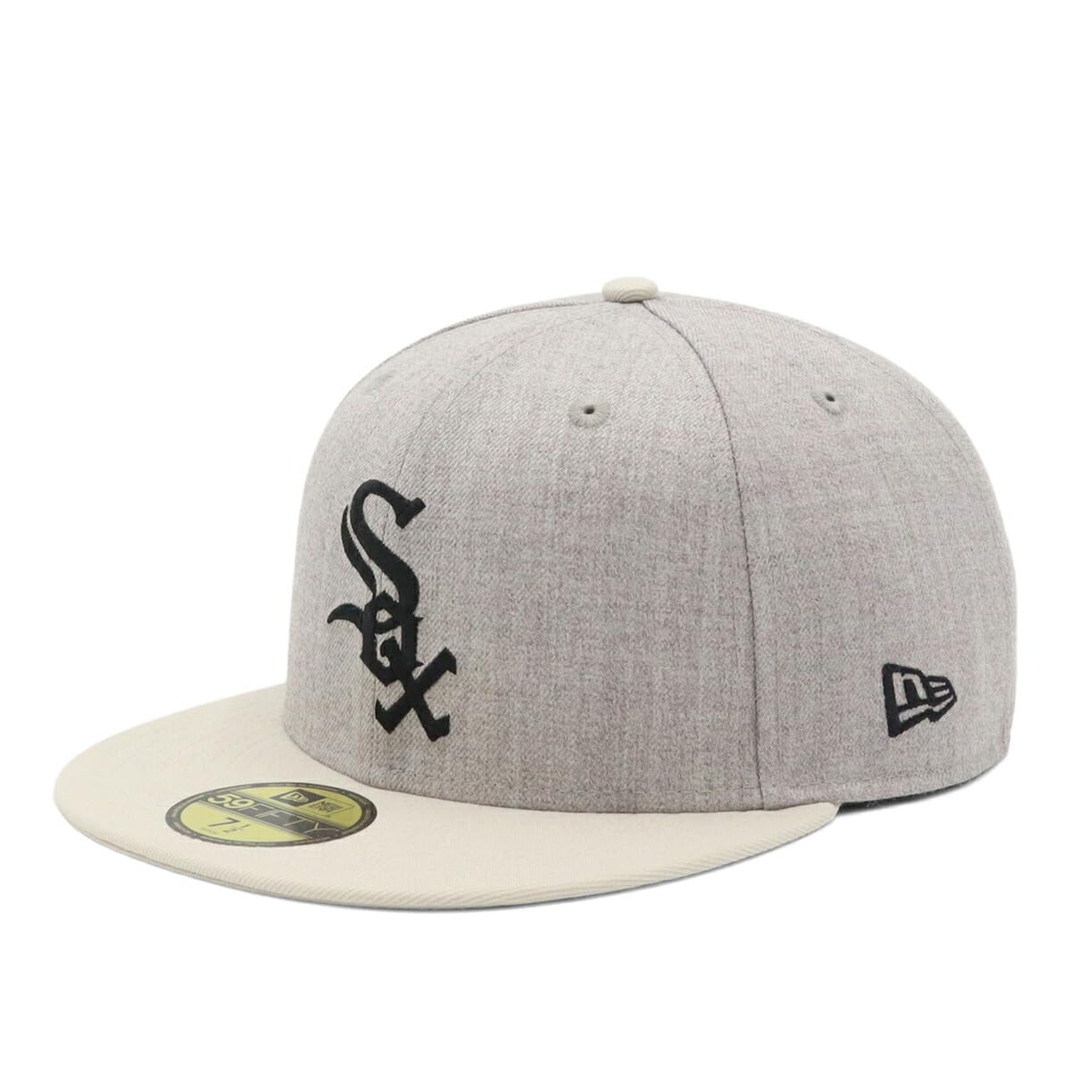 New Era Cap 59FIFTY Two-Tone MLB CWS Heather Gray 7 3/8 5950 CHIWHI HEATHER PACK GRY STO