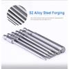 100mm 8pcs Hex Head Allen Wrench Drill Bits Set SAE Metric Allen Electric Hexagonal Bit Screwdriver Socket Bit Power Tool Parts