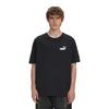 PUMA Ess Logo T Shirt Men's Black (Unisex) T-Shirts 683484 01