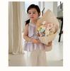 Large Size 26 New Summer Girls' Korean Halter Doll Top & Wide-Leg Pants Set - 710531