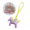 Cute Angel Wing Horse Keychain Pendant for Women Girls Fashionable Mini Horse Shape Bag Charm Oranemnt for Handbags