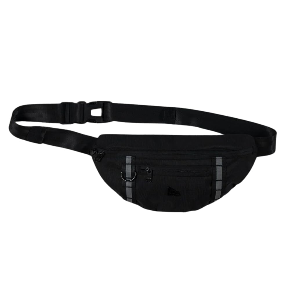 

New Era Waist Bag Pouch Bag Unisex Black Black Street Cool NEW ERA Street 90 s 90 s [Item]