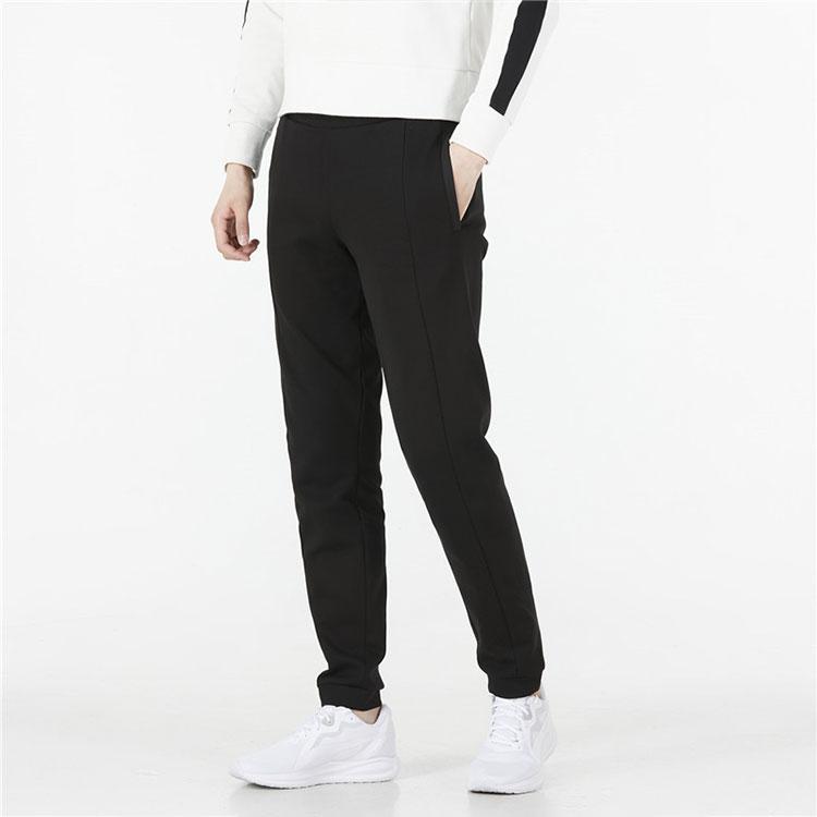 Puma Solid Color Running Sweatpants Men Bottoms Black 849548-01