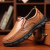 2026 Spring Autumn Business Casual Shoes for Men Solid Color Fashion Leather Shoes Male New Designer Soft Sole Driving Shoe Man