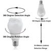 PIR Motion Sensor LED Light Bulbs AC 85-265V Smart Bulbs Motion Activated ON/OFF Home Lights Lamp With Motion Sensor E27 E26 B22