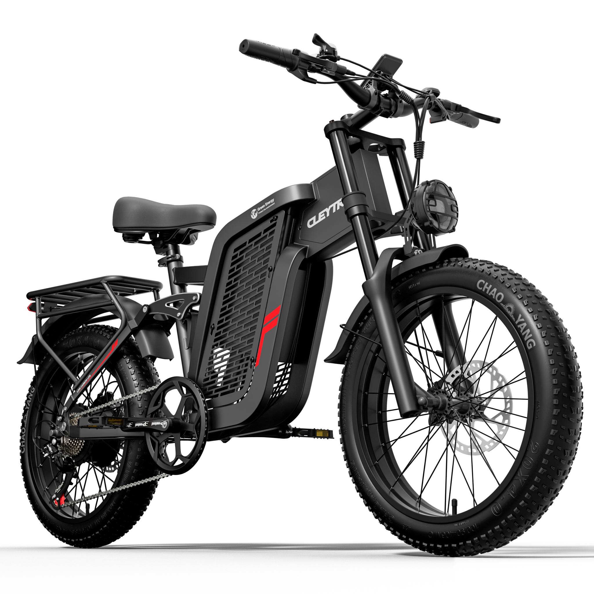 Cleytro F7 Full Suspension Electric Bike