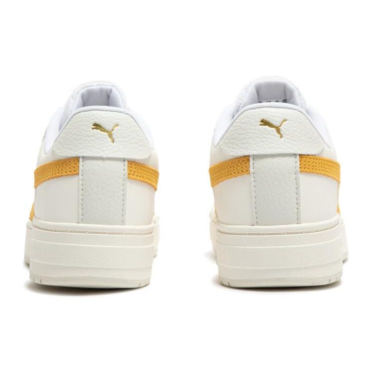 Puma Ca Pro Low Top Sneakers Unisex Sneakers Weiß Gelb 387327-08