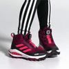 New Adidas Fortarun Boa Atr Btw K Slip Resistant Anti Kick Crew Kids' Boots Fuchsia Kids' FV3487