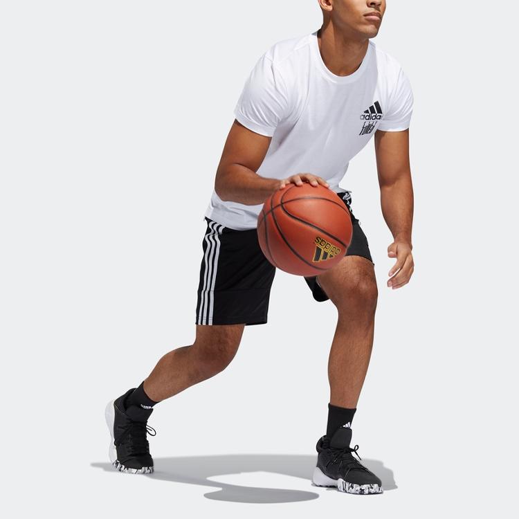 Adidas 3G Speed X Loose Side Stripe Drawstring Shorts Men Bottoms Black FT5879