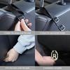 Leder Auto Sitz Mitte Aufhänger Aufbewahrungstasche Für Handtasche Taschentuch Wasserbecher Taschen Taschen Verstauen Aufräumen Organizer