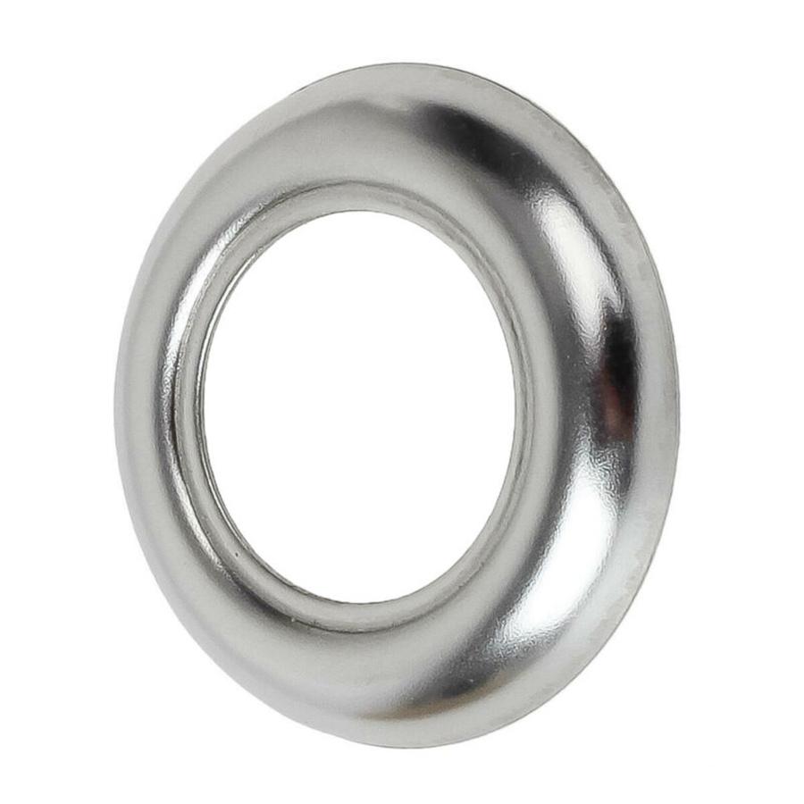 100 Pack Round Stainless Chrome Ring Bezel Cover For 3/4" LED Side Marker Lights