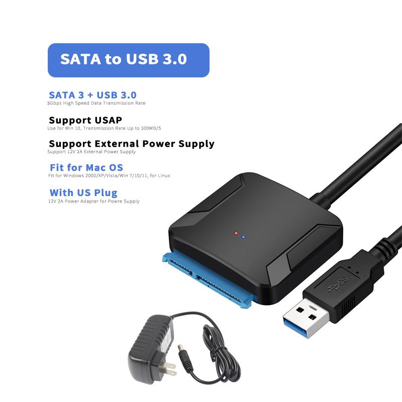 Для кабеля-переходника SATA 3 на USB 3 — фото 10