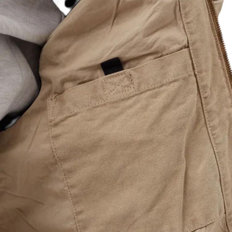 Carhartt WIP Detroit Dearborn Canvas 12oz (Summer) Jacket Dusty H Brown (Faded) Men Streetwear I026467-0ME-FH