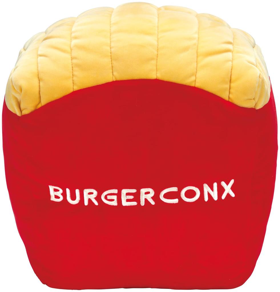 Skater Plush Toy, 30cm Burger Concus Fries (ZNG1-A)