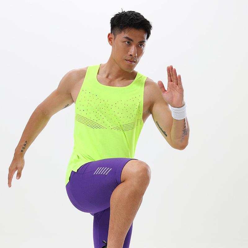 Taped Seam Wind Tunnel Running Vest - Quick-Dry Summer Sports Tank for Men & Women, Ideal for Marathon & Track Training