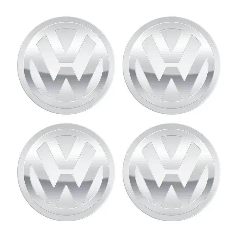 Set nou 4 buc. Capace centrale butuc roată auto 56/60/65/70/75mm Insignă Autocolantă Pentru Volkswagen VW B5 GTI Golf 5 7 Caddy Passat b6 Tiguan