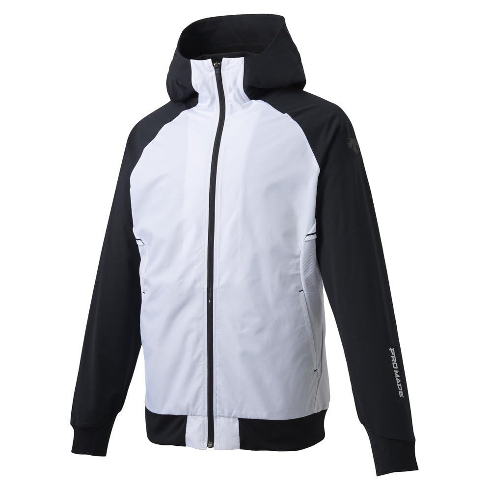 DESCENTE Baseball DBMSJF20 Size M Men's S.F.Tech Mid-Jacket, White, WH,