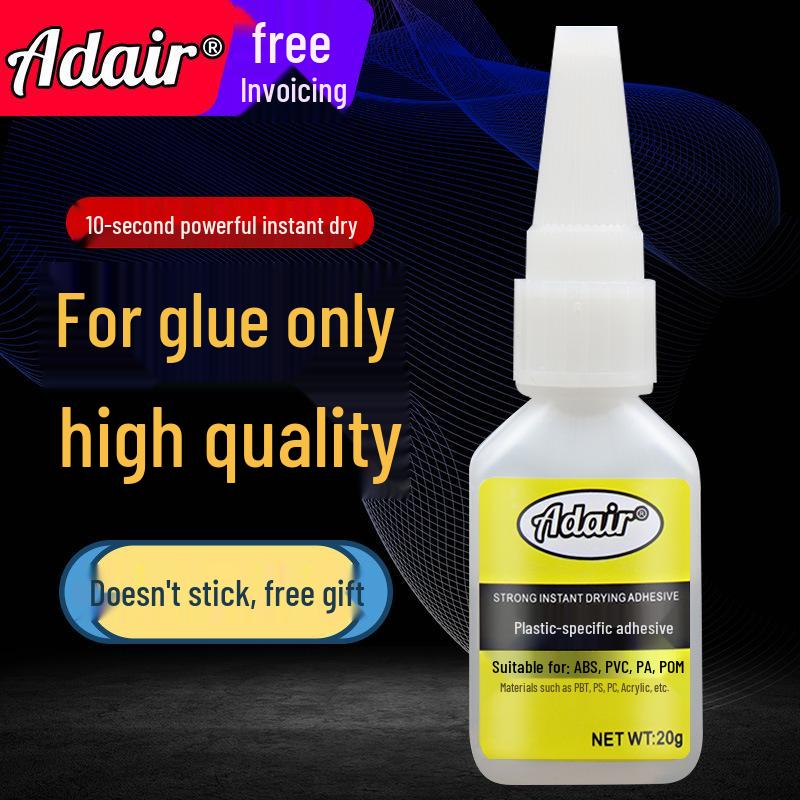 

Versatile Strong Adhesive for Plastics: Bonds ABS, Acrylic, PP, PE, PC, Metal, Wood Firmly.