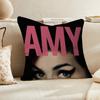 Amy WWinehouse Music Singer Movie Cushion Cover Inches Farmhouse Decor Home Throw Pillow Covers for Couch Decorations
