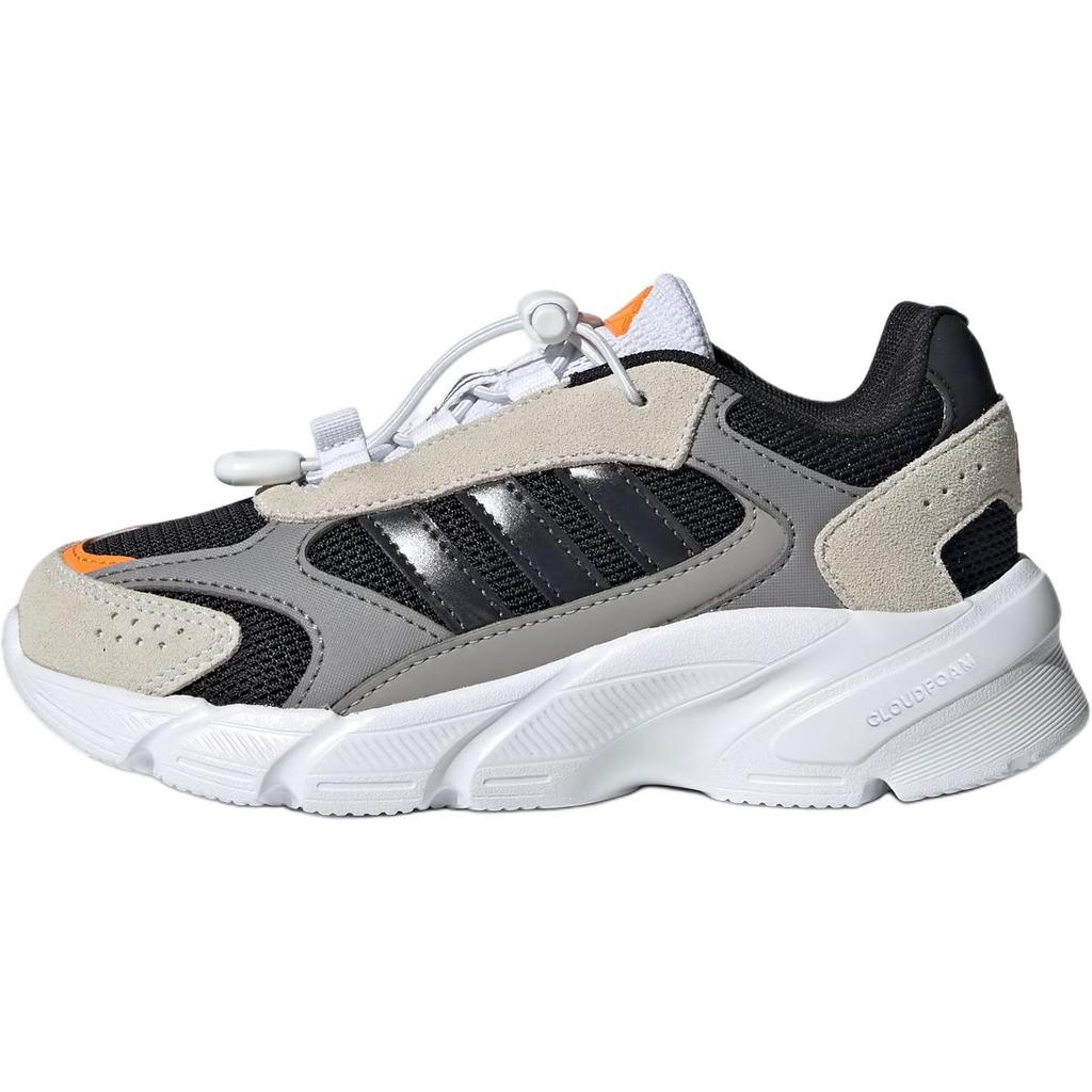 Adidas Crazy Chaos 2000 Mesh Comfortable Fashion Durable Breathable Low Top Casual Shoes Kids Sneaker Gray Black IH0913