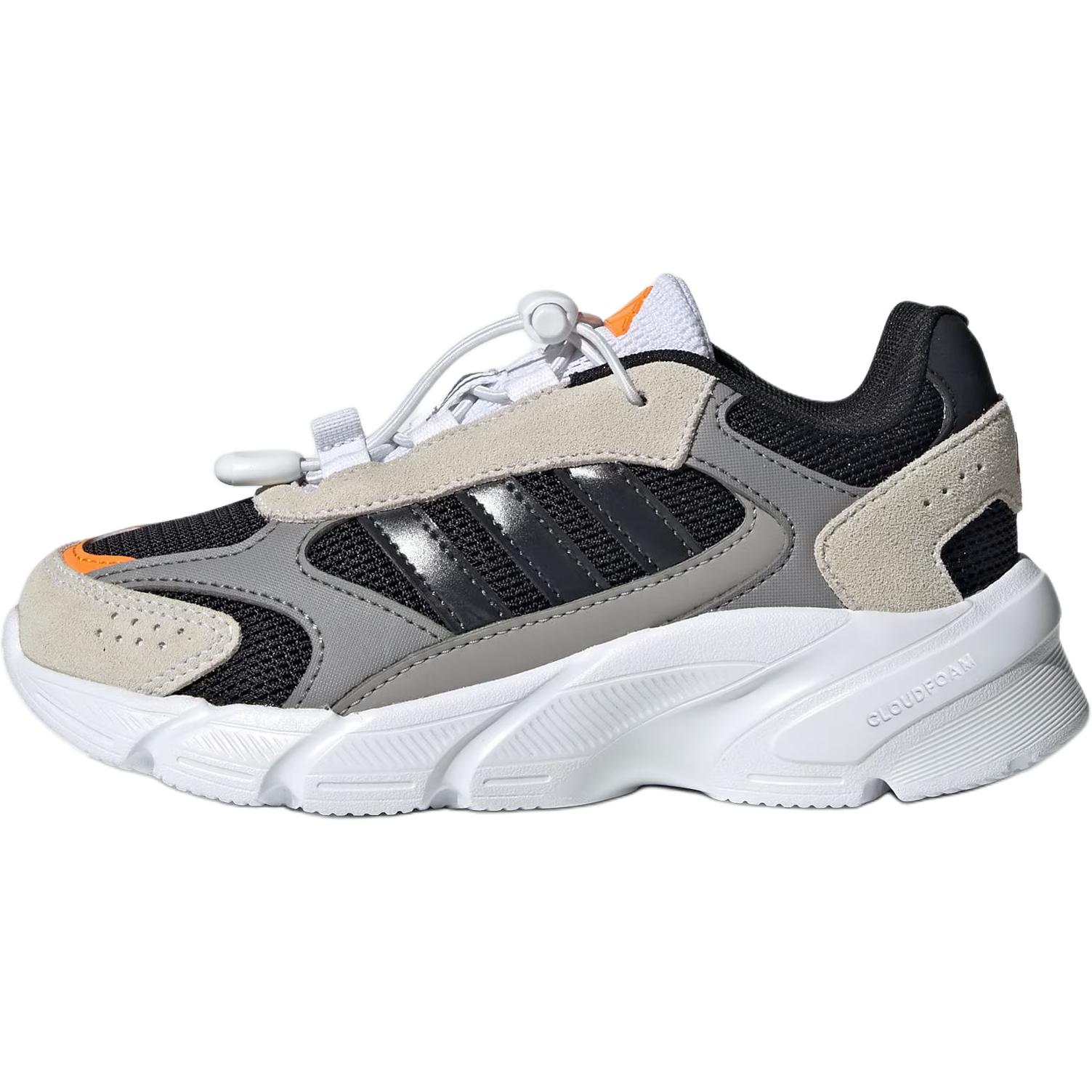 

New Adidas CRAZYCHAOS 2000 Abrasion Resistant Breathable Low Top Kids Lifestyle Shoes Gray Black Kids IH0913 28