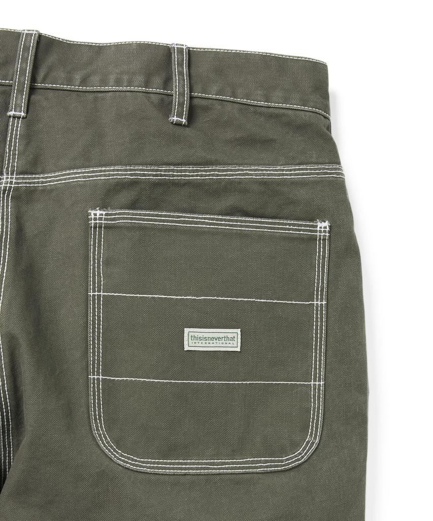 THISISNEVERTHAT Contrast Stitch Pant Olive