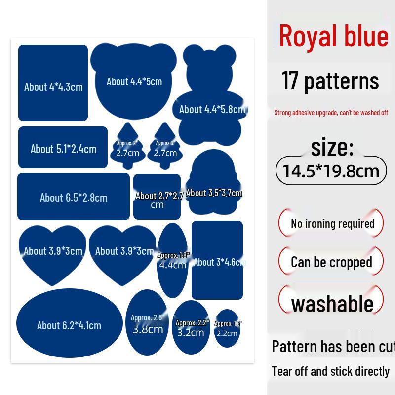 Waterproof Self-Adhesive Down Jacket Repair Patch - Traceless Fabric Hole Applique Sticker