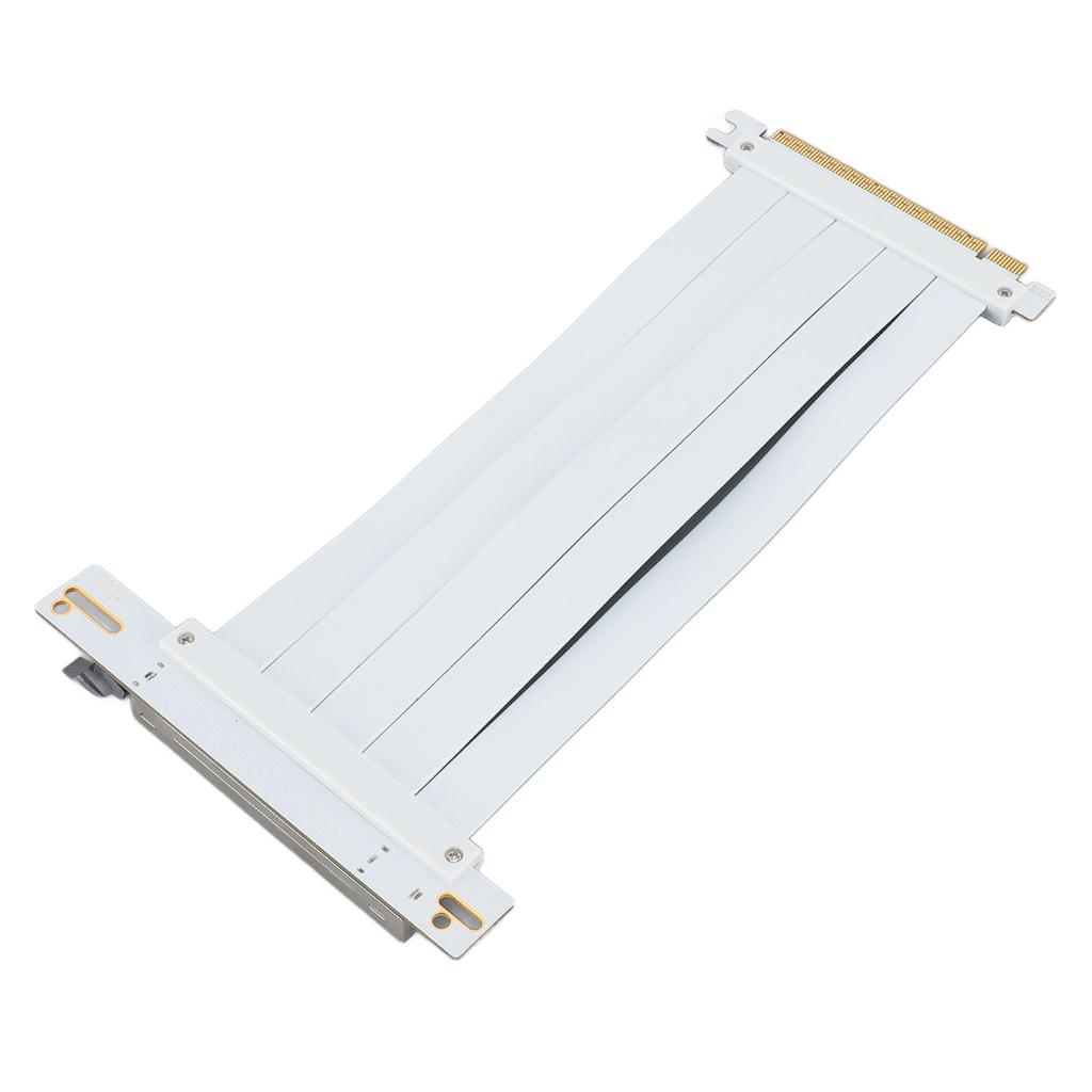 PCIe 4.0 X16 Extension Cable 90 Degree High Speed Flexible Graphics Card Extender Cable for RTX4090 